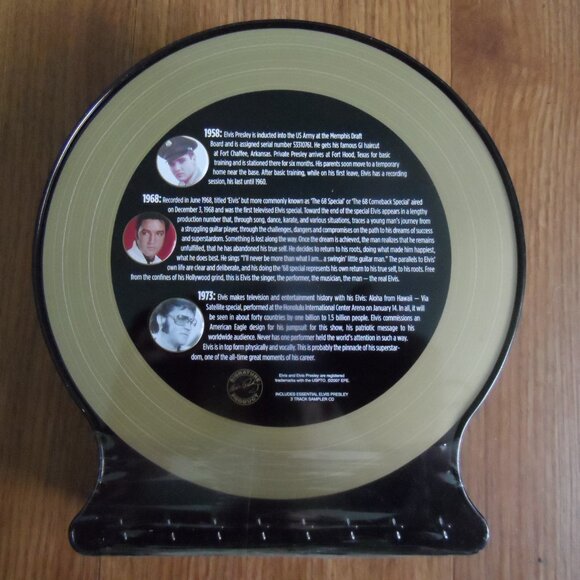 RARE Elvis Pez Dispensers Set w/CD - Picture 2 of 2